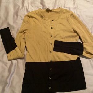 Loft Color Block Cardigan